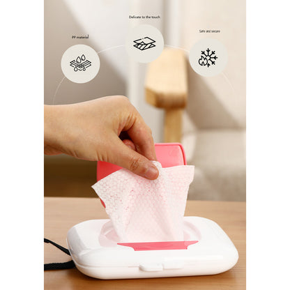 Diapensador Toalla Húmeda Portatil Bebé Niñ@ Porta Toallitas