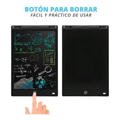 Tableta Dibujo Digital Lcd 8.5 Pizarra Mágica Electrónica Color Negro 2123