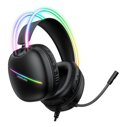 Audifono Gamer Onikuma X33 Conexión Usb Y Tipo C Luz Rgb X33 Negro