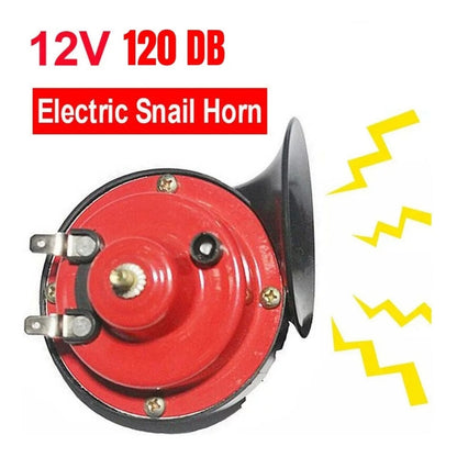 Kit Bocina Caracol Doble Auto Camioneta Moto 12v /r&c