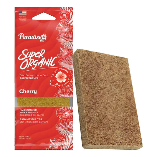 Ambientador Super Organic Aromatizante Paradise Air Auto Cas Madera Cereza