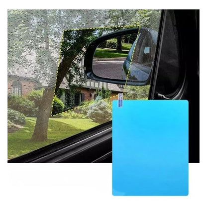 X2 Lámina Ventana Espejo Retrovisor Antilluvia Antiempañante Transparente Kmt 2008850