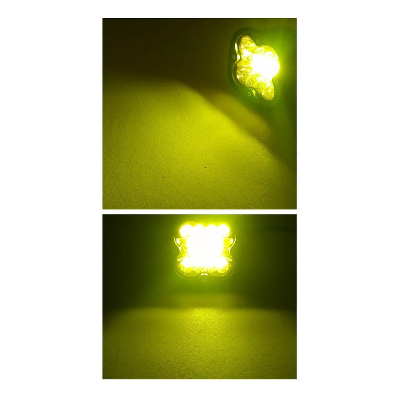 Neblinero Led Destellante 12v-24v Foco Auxiliar Estrobo /ryc