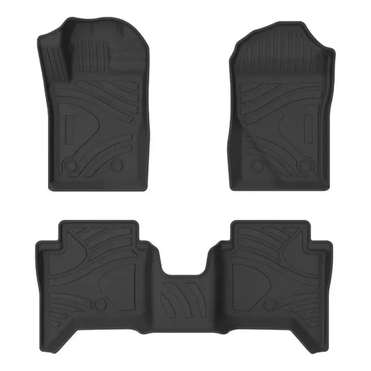 Cubre Piso Calce Perfecto Compatible Con Ford Ranger Raptor 2023+ Negro