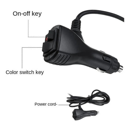 Baliza Led Techo Destellante Ámbar Estrobo Auto 12v Imán 65c