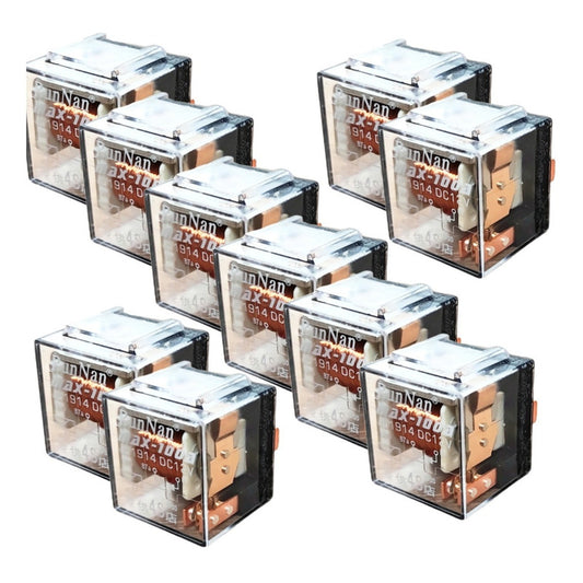 X10 Relay Transparente 12v 100a 5 Patas Relé Auto 5 Pines