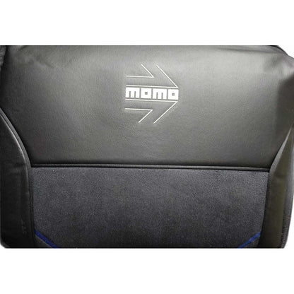 Cubre Asiento Momo Original Eco Cuero Calidad Premium 10 Pcs