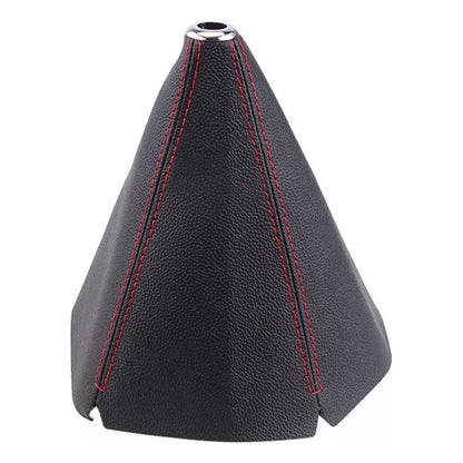 Funda Cubre Palanca De Cambios Eco Cuero Negro Auto Universa