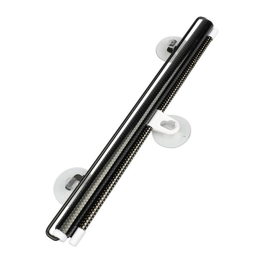 Tapa Sol Retráctil Parasol Cortina 45*125cm Rollo Fibra/r&c