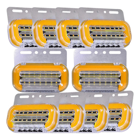 X10 Luz Led De Trocha Bicolor Cn Secuencial 12v/24v Flecha