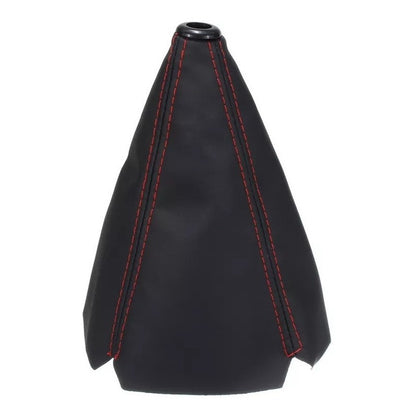Funda Cubre Palanca De Cambios Eco Cuero Negro Auto Universa
