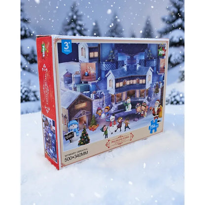 Rompecabezas Navideño 154pcs Puzzle Navidad 500x340mm Mp328