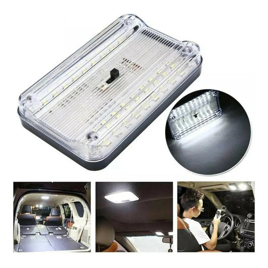 Luz De Interior Led De Techo Para Auto Universal 36led Blanc