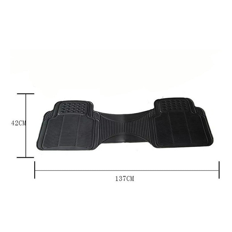 Cubre Piso Camello Goma 1 Pieza Universal Auto Camioneta /r& Goma Negro