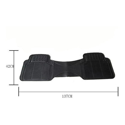 Cubre Piso Camello Goma 1 Pieza Universal Auto Camioneta /r& Goma Negro