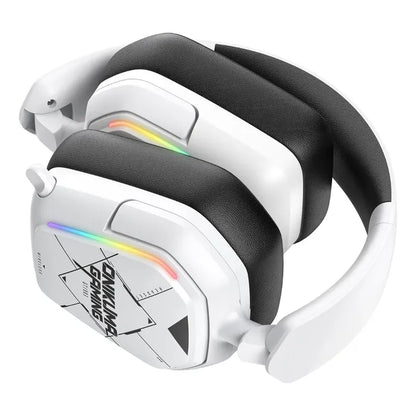 Audifono Gamer Onikuma Gt883 4modos Bluetooth Usb C Y Cable Blanco Gt883