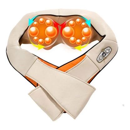 Masajeador Eléctrico Cervical Para Cuello Multifunciona /r&c