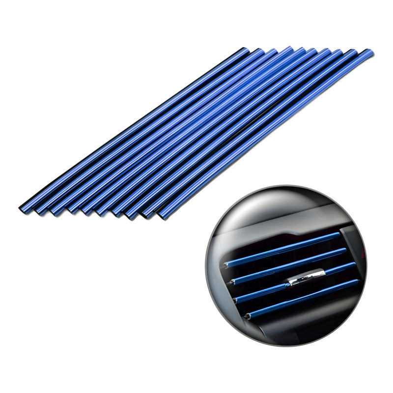 Moldura Decorativa Rejilla Ventilación Tuning Auto Universal