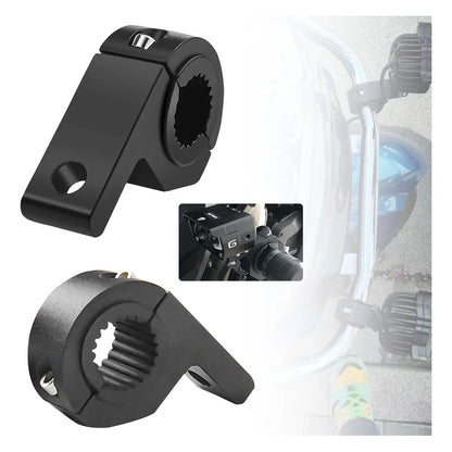 X2 Soporte De Neblinero Barra Led Abrazadera Para Auto Moto