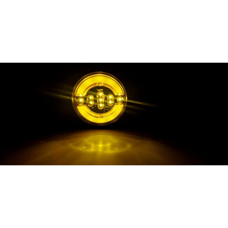 X6 Luz Led Trasera 12/24v Auto Camión Blanco Ámbar Rojo