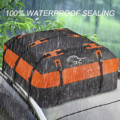 Bolso Porta Equipaje 425lts + Afombrilla Impermeable Candado