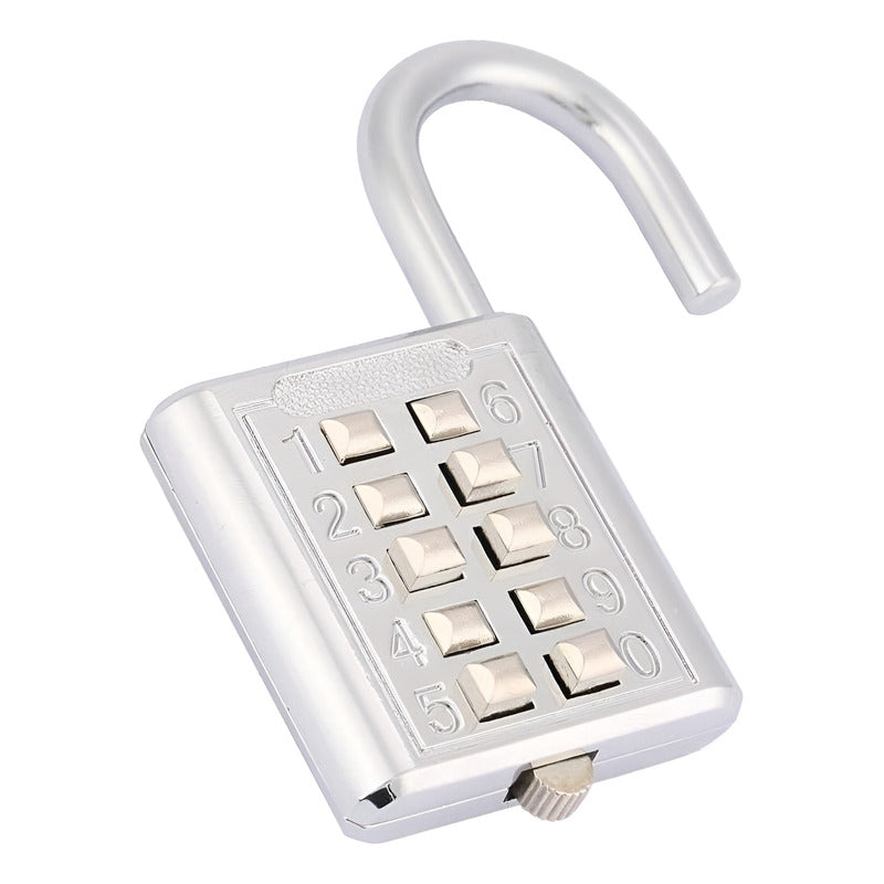 Candado Kmt Tools 40mm 5 Dígitos Color Gris Con Combinación Numérica