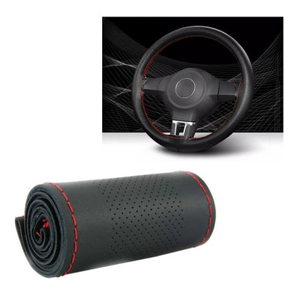 Funda Cubre Volante Cosido Para Auto + Hilo Y Aguja /r&c