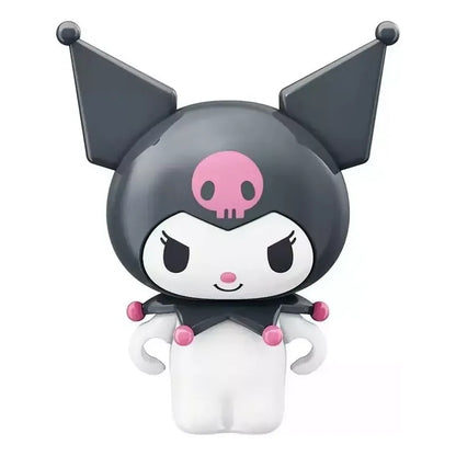 Set Bloques De Construcción Keeppley Hello Kitty Y Amigos 128 Kuromi Grape Ice Cream Cone 9053