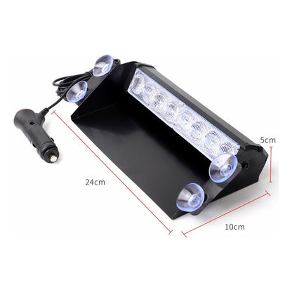 Baliza Parabrisa Led Estroboscopica Bomberos Carabinero 12v