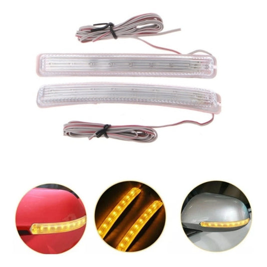 X2 Led Intermitente Espejo Retrovisor Lateral Auto Tunning