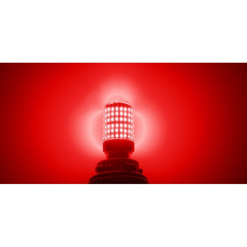 X2 Ampolleta Destellante Rojo 144led Luz Freno Estrobo Canbu