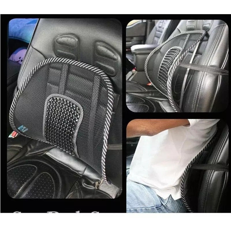 Respaldo Lumbar Para Silla Auto Y Oficina Soporte Ergonómico