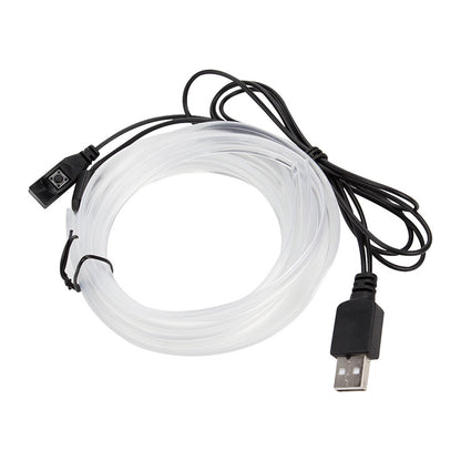 Hilo Neon Decorativo Usb Luz Rgb 2mt Interruptor Auto Tuning
