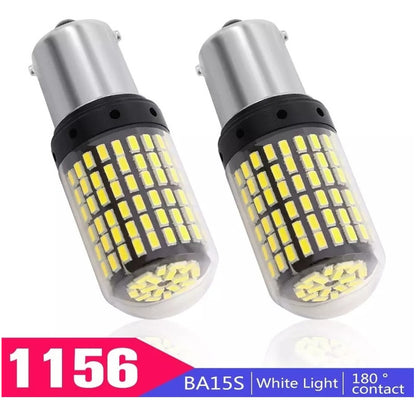 X2 Ampolleta Destellante Blanca Luz Led Estrobo Canbus /ryc