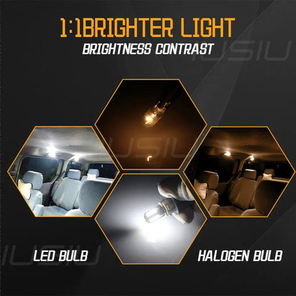 X2 Ampolleta Led T10 W5w 24 Led Cola D Pescado 12v Canbu R&c