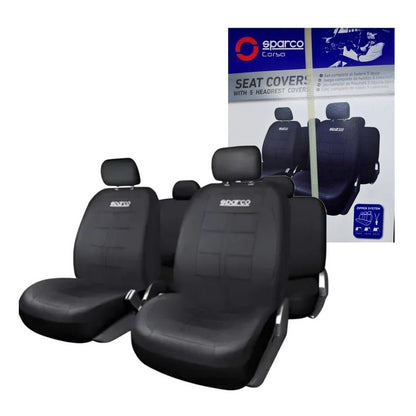 Fundas Cubre Asiento Sparco Eco Cuero Original Auto Suv
