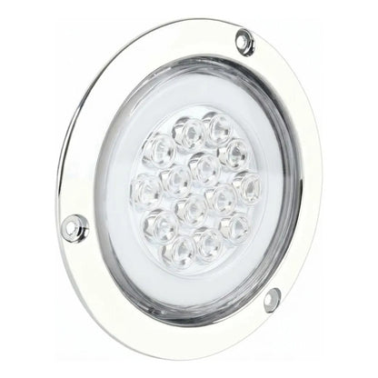 Luz Led Trasera Lateral 12/24v Auto Camión Remolque Destella Ambos Lados Azul 25281