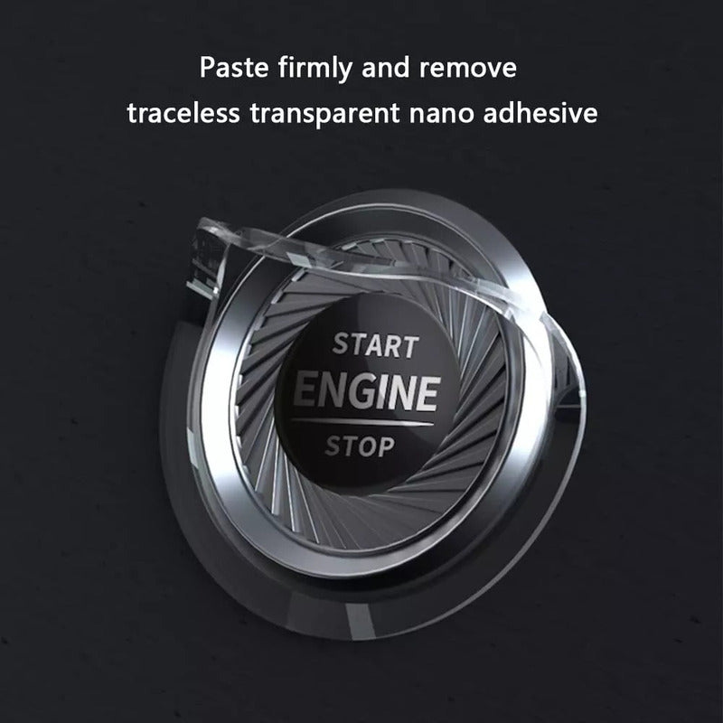 Cubre Botón De Encendido Tapa Start Enginw Auto Universal