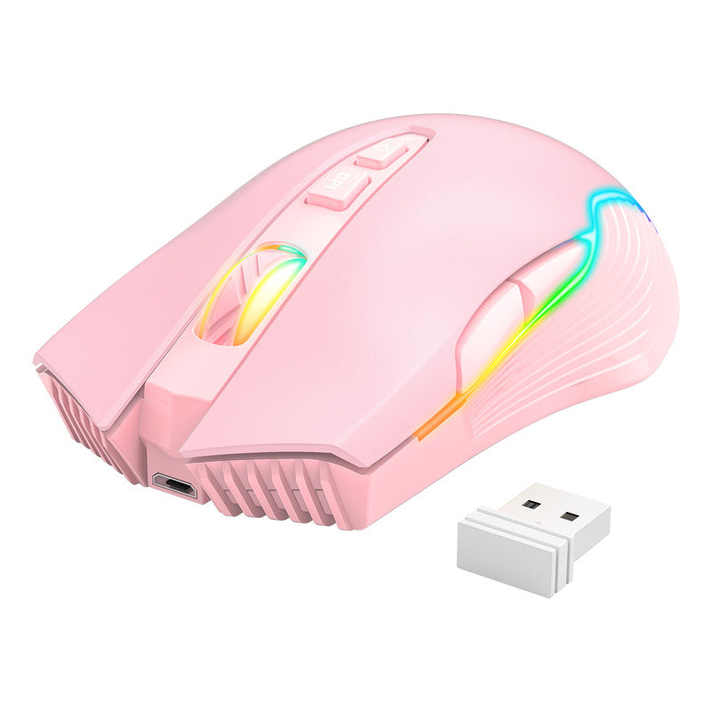 Mouse Gamer Inalambrico Onikuma 7 Botones 3600dpi Rgb Cw905