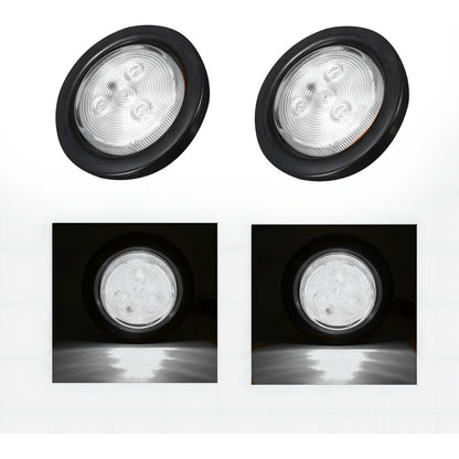 X6 Luz Led Trasera 24v Luz Trocha Camión Blanco Ámbar Rojo