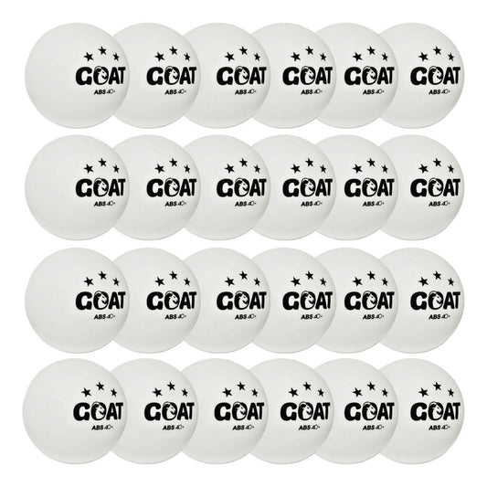 Set De 24 Pelotas De Ping Pong Tenis De Mesa Goat 3 Estrella