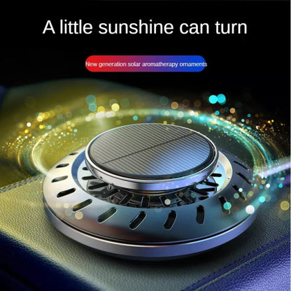 Aromatizante Solar Para Auto Aromaterapia Ambientador /casa Esfera Negro/gris 13327