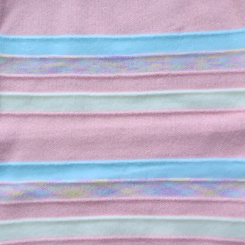 Sweater De Niña Tejido Polerón Teen Cuello Alto Sueter T8-16 Rosa 728 Líneas 140