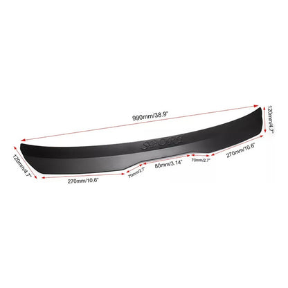 Aleron D Maleta Hatchback Sedan Lip Trasero Spoiler Brillant