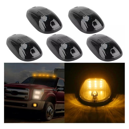 X5 Luz Led De Techo Ahumada Camioneta Suv + Interruptor 12v