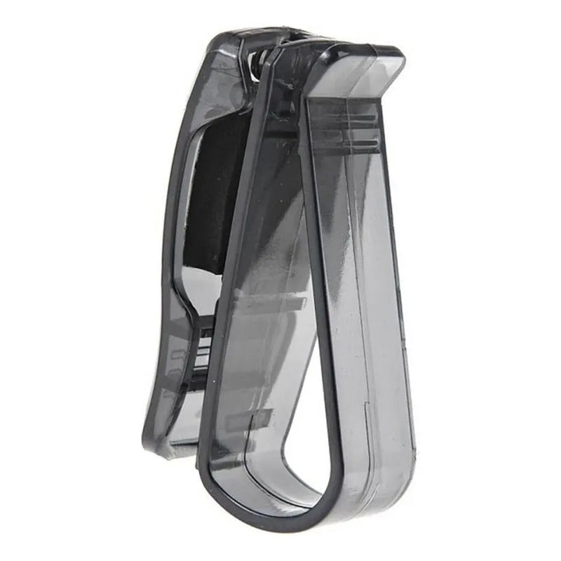 Soporte Para Lentes Pinza Porta Gafas Para Auto Al Tapasol Pinzas Para Lentes Negro