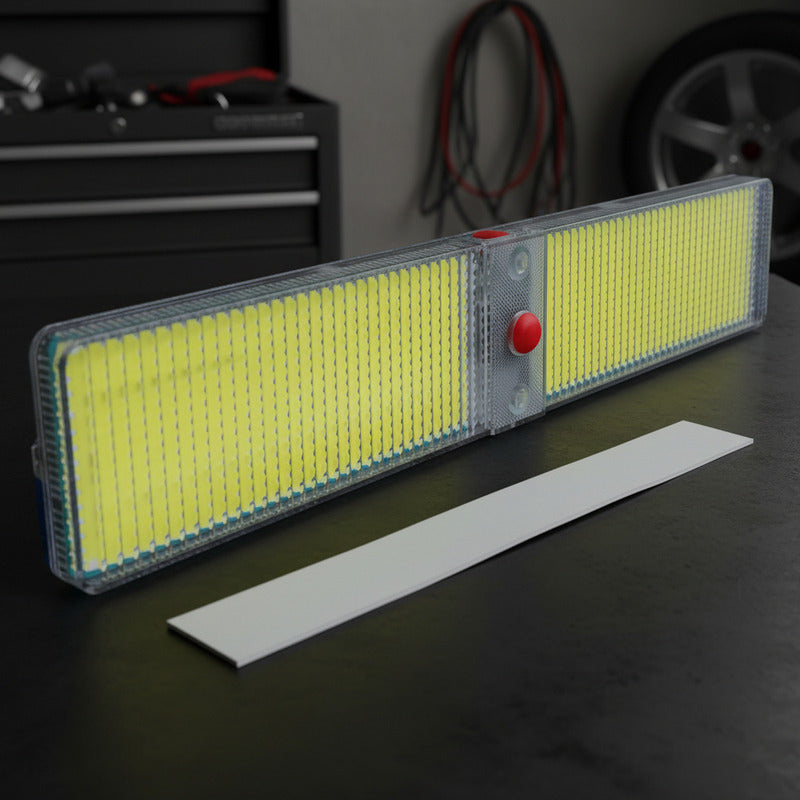 Luz Techo Interior Doble Led Cob Auto Universal 12-24v Foco 12/24v Cob Doble 25190 Blanco Frío