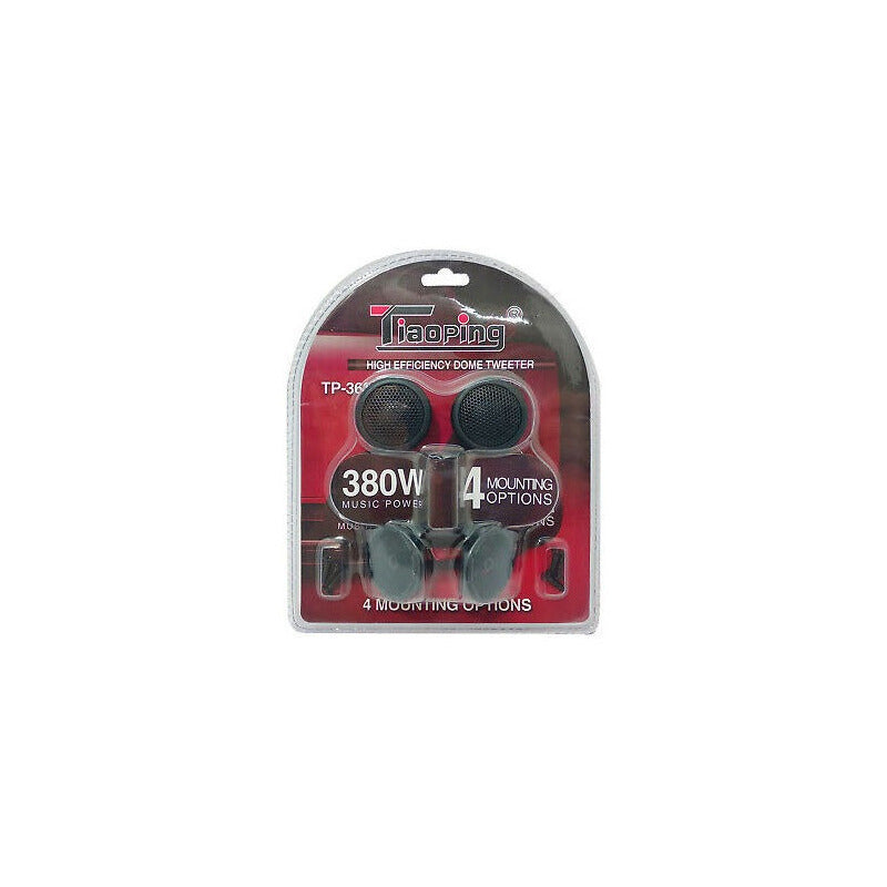 Tweeter X2 Parlante Optimizador Sonido 380w Tp-366 /r&c