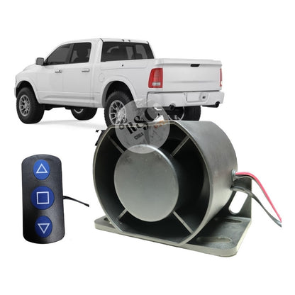 Bocina Retroceso 12/24v Alarma 8tonos + Control Advertencia