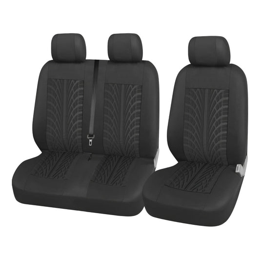 Funda Cubre Asiento 5pcs 2+1 Auto Utilitario Furgón Van /r&c